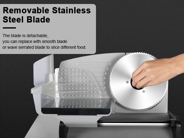 Meat Slicer Electric Deli Food Slicer