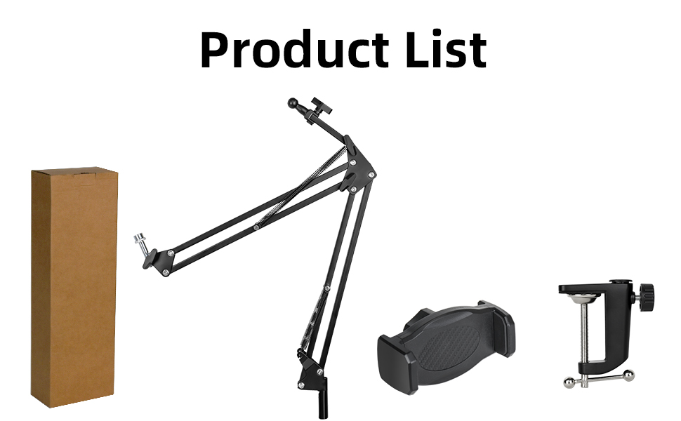 product list
