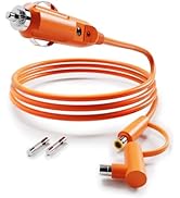 6.56FT/2M 12V/24V Car Charger 14AWG Compatible with Jackery Portable Power Station Explorer 160 2...