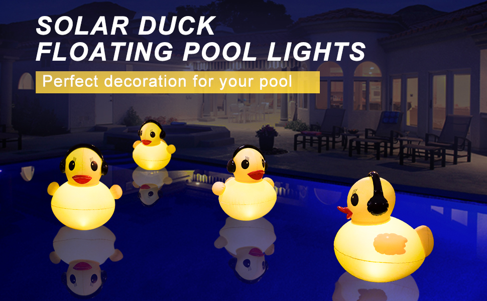 floating pool lights