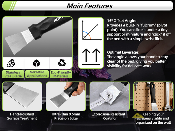 3d printer tools, 3d printer, 3d printer accessories, 3D printed, 3d printer scraper,