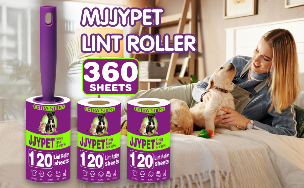 lint rollers for pet hair extra sticky