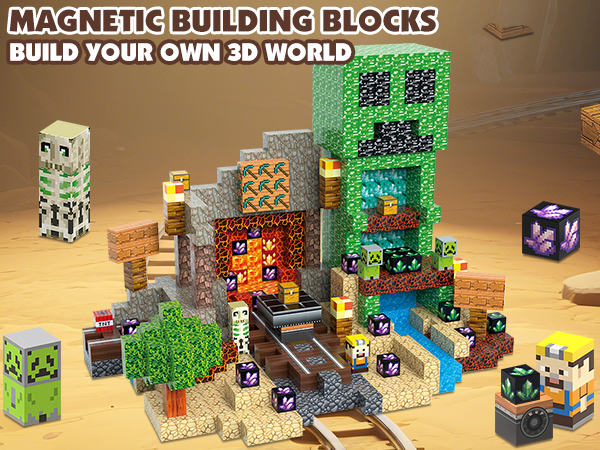 magnetic building block toys