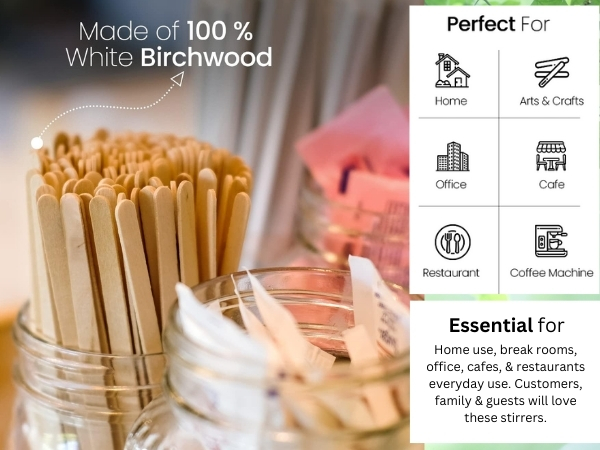 stir sticks for coffee bar