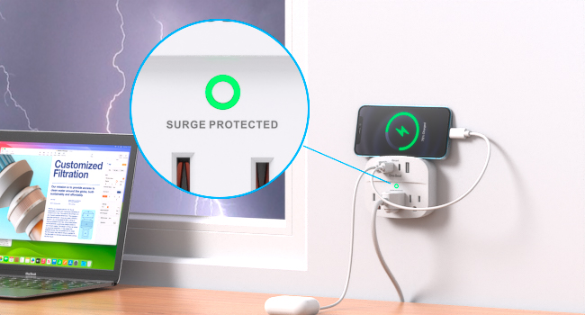 Multi Plug Outlet Extender