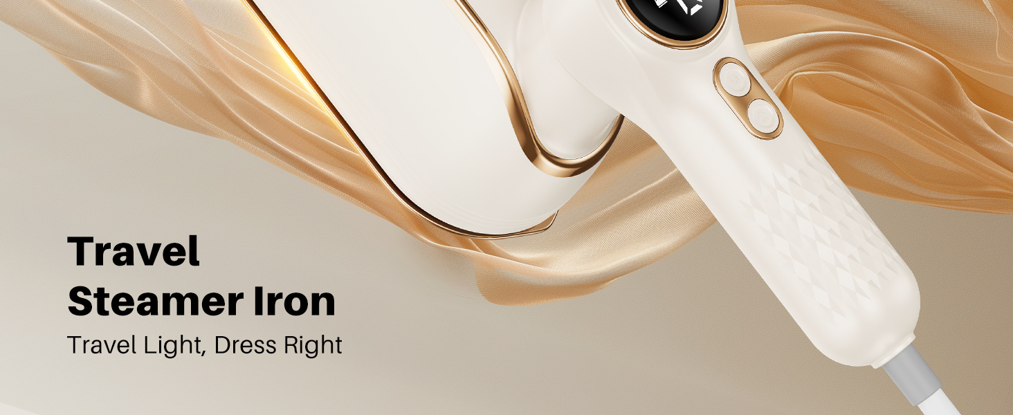 Travel iron mini steamer for clothes mini size travel clothes steamer portable steamer for travel 