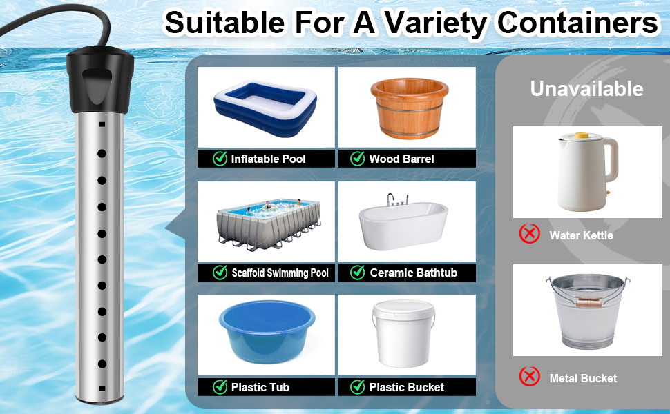 immersion water heater