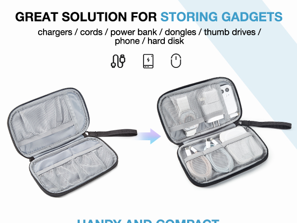 tech organizer travel case