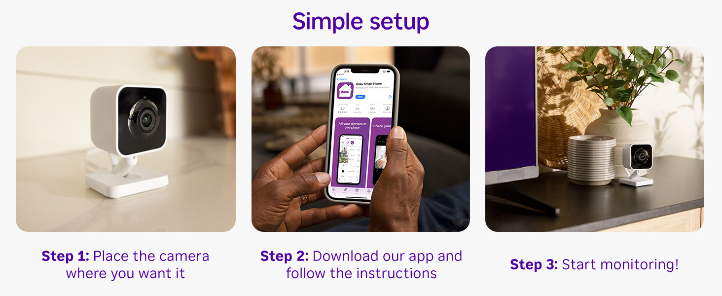 PRIORITY Roku: Indoor &amp; Outdoor Cameras