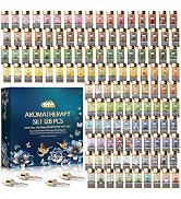 Essential Oil Set, 128 Pcs Fragrance Aromatherapy Oils for Skin, Diffusers, Home Care, Humidifier...