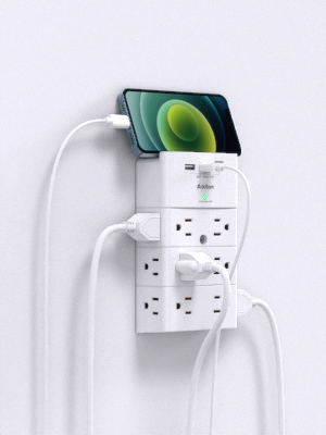 Addtam Multiple Outlet Wall Plug