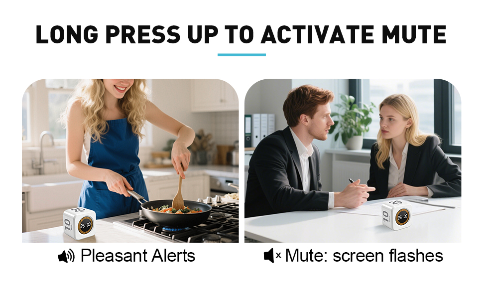 Pleasant Alert Tone, Mute Option