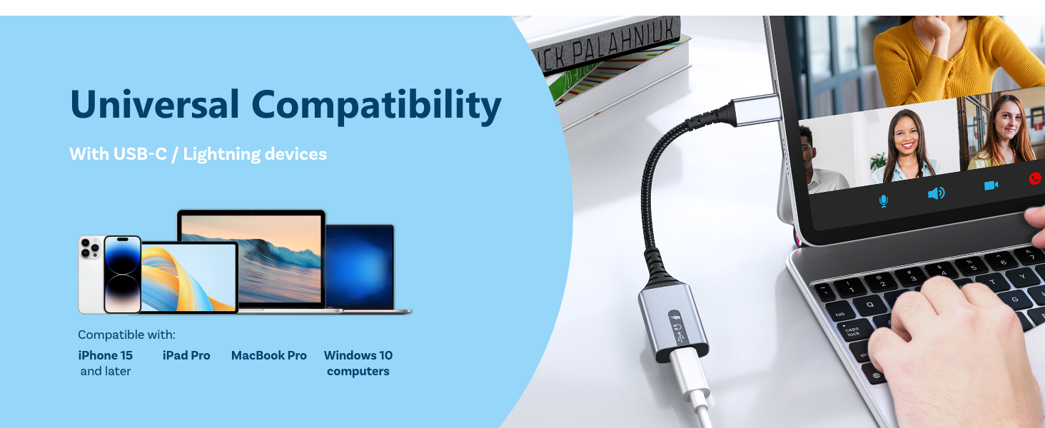cable usb c to lightning adapter iphone headphone adaptador lightning a usb c tipo c auriculares