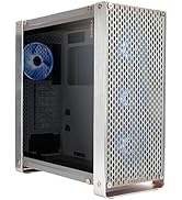 InWin Dubili Full Tower Gaming Chassis (iBuildiShare Series) w/Preinstall ARGB Fan x 4 (Titanium ...
