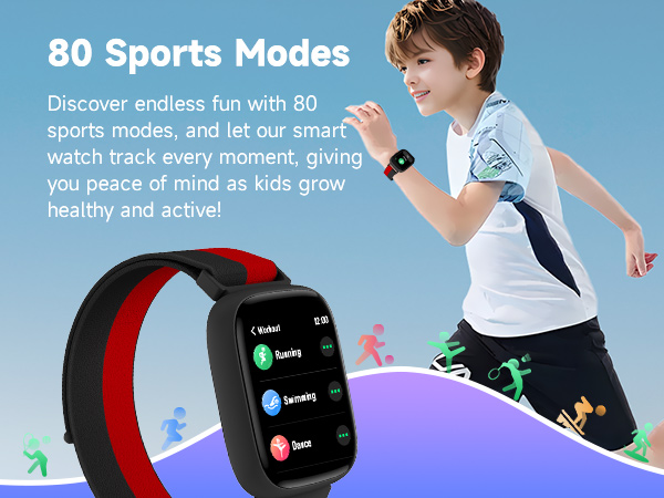 sports watch kids