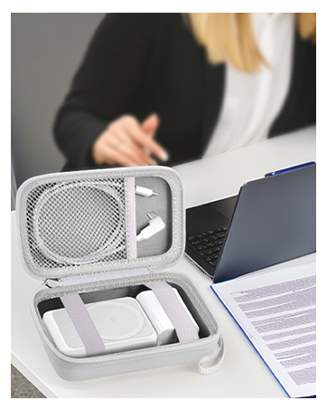 Portable case for Apple Watch Charger for MagSafe