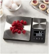 KitchenAid KQ909 Dual Platform Digital Kitchen and Food Scale, 11 pound capacity and Precision 16...