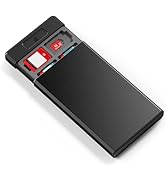 HEIYING Switch Game Card Case for Nintendo Switch 2 2025 / OLED / Lite Games Cards, Metal Game St...