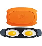 MKYSAIL Quick-Heat Microwave Egg Cooker|Poacher|fryer,Multi-Use microwave egg maker for Breakfast...