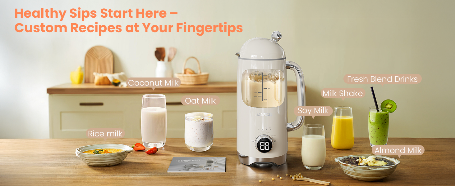 Healthy Sips Start Here – Custom Recipes at Your Fingertips