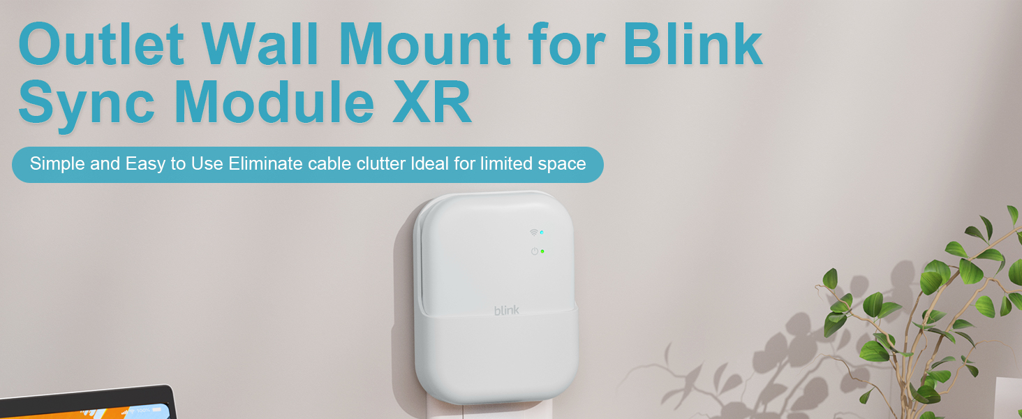 blink module XR mount blink accessories blink sync module XR mount wall mount blink module holder
