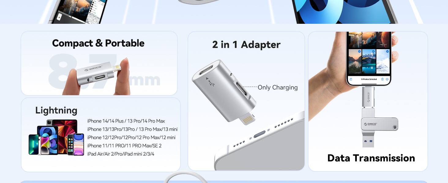 Lightning to USB Adapter