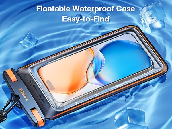 waterproof phone pouch with lanyard 