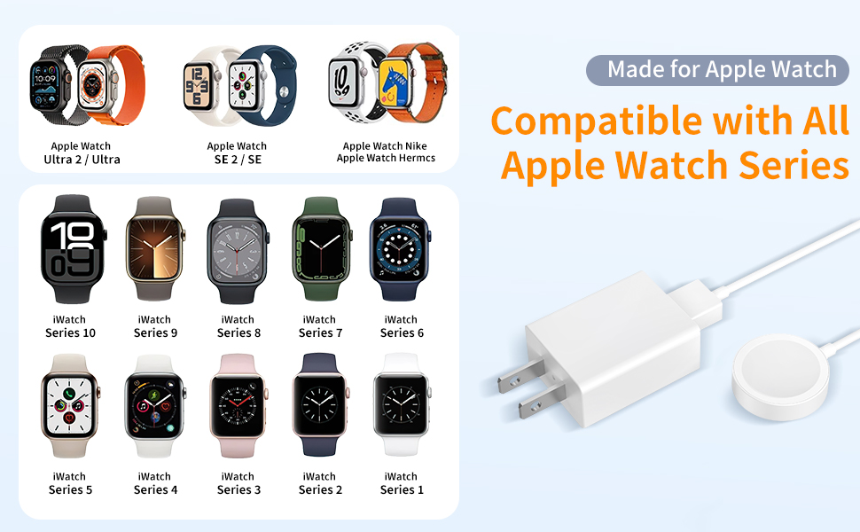 apple watch charger fast charging