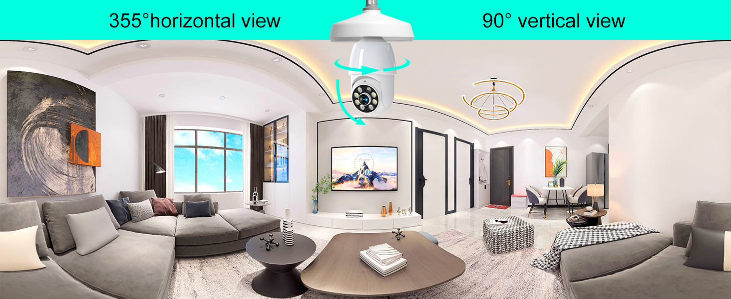 Light Bulb Security Camera