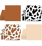 100PCS Western Cowboy Party Paper Napkins Cow Print Party Supplies Decorations Brown Cowgirl Disp...