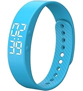 findtime Fitness Tracker Without Smartphone No Bluetooth No APP USB Charge Pedometer Sports White...