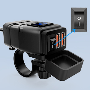 motorcycle usb charger waterproof