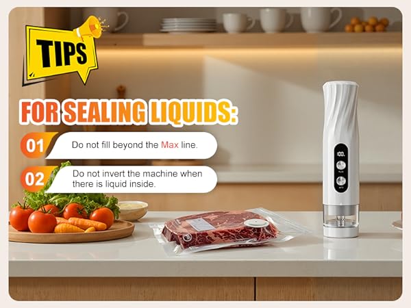 Food vacuum sealer