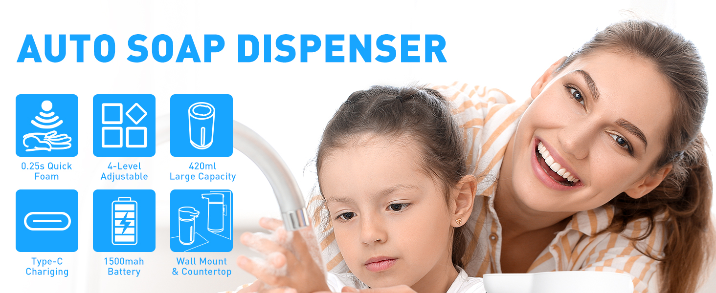 Automatic Foaming Soap Dispenser