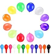 Balloons Rainbow Set, NuLink 120 Pack Assorted Colors 12 Inches Latex Balloons, Party Balloon, Ba...