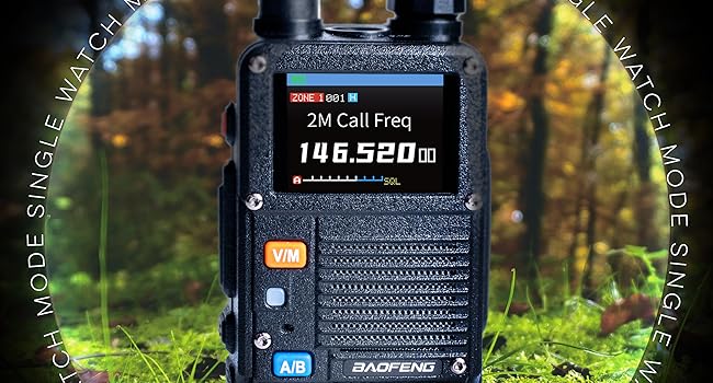 BF-F8HP PRO in Single Watch Mode for precise monitoring of a single frequency with focus.