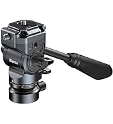 ULANZI F38 Quick Release Video Tripod Head Fluid Head with +/-7° Bowl Base, Professional Tripod P...