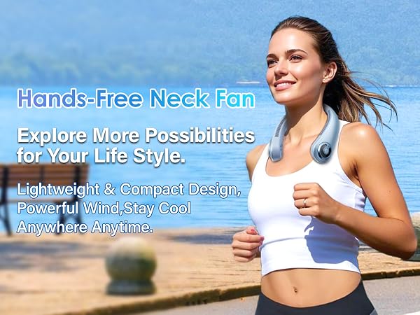 battery powered neck fan