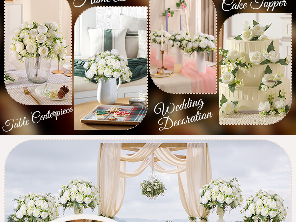 silk peonies