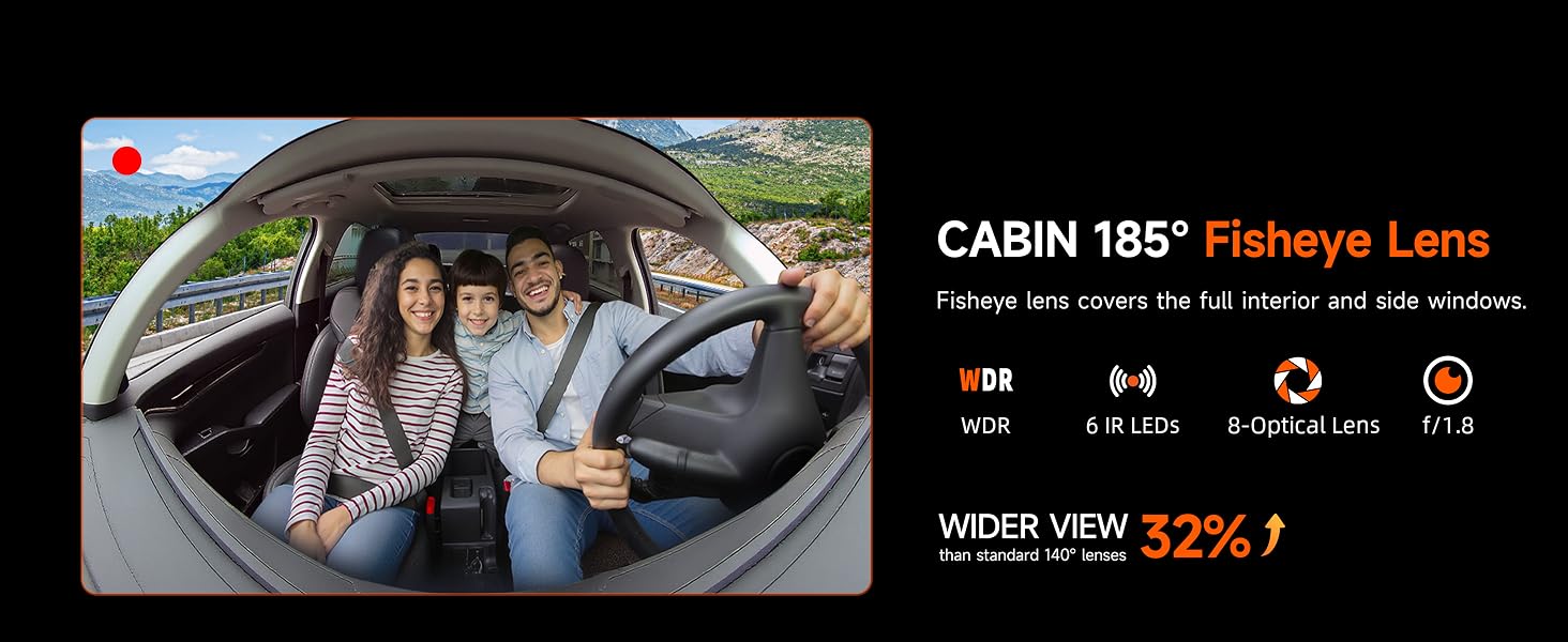 360° dash cam