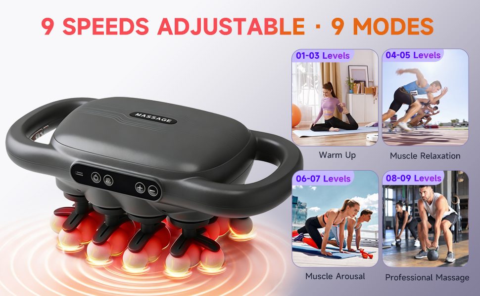 28-Heads Massage Gun Set