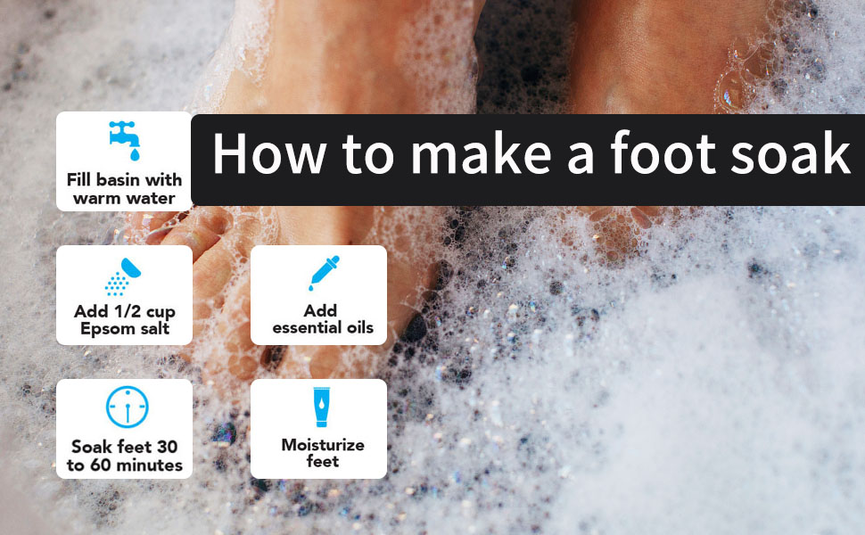 large bowl for soaking feet