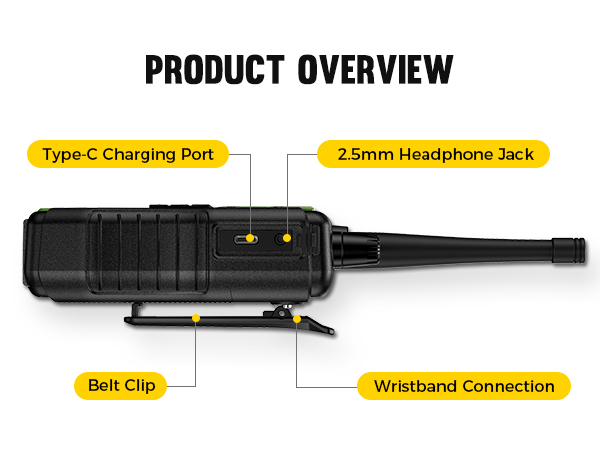 adult walkie talkies long range rechargeable