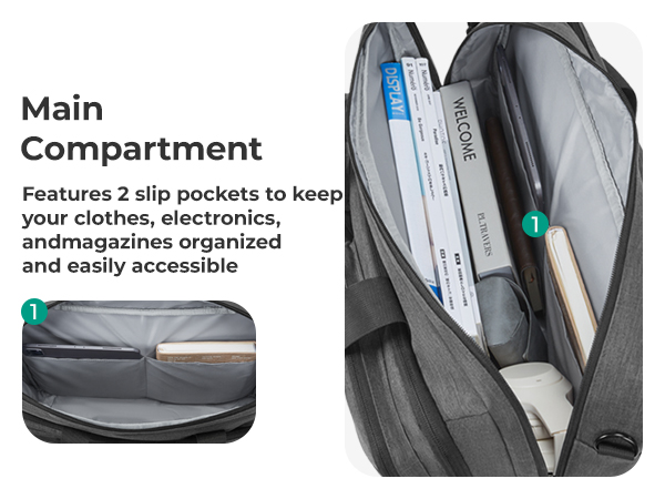 BAGSMART Laptop Bag for Men