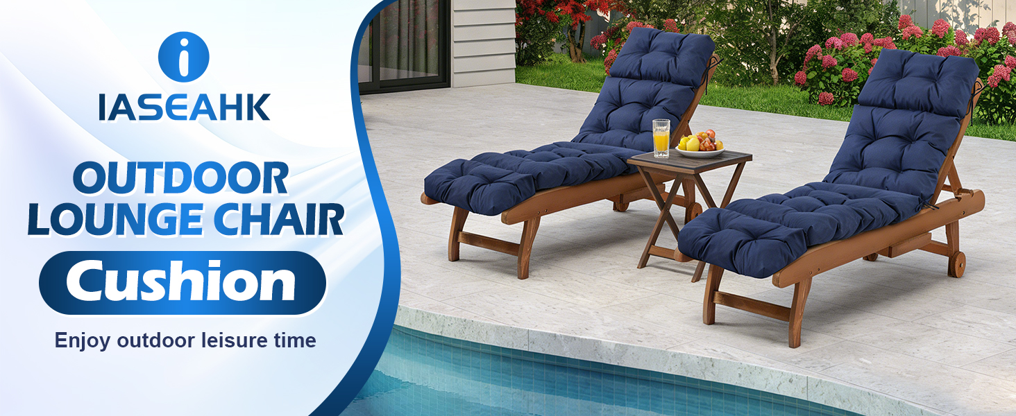 chaise lounge cushions outdoor