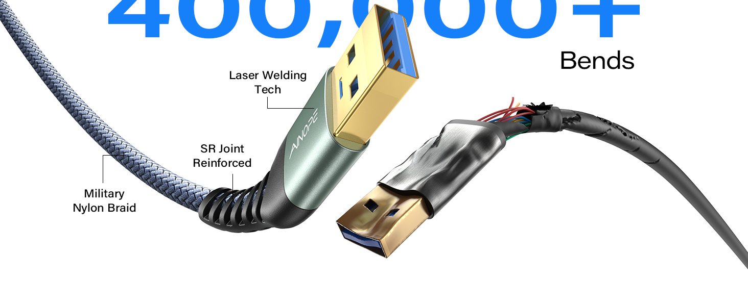 usb cable usb to usb a to usb a cables usb 3.0 male to male 6ft