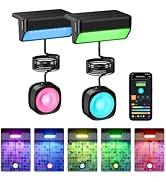 Linkind Smart Solar Pool Lights for Inground &amp; Above Ground Pool, AI Dotis, Dual-Zone APP Control...
