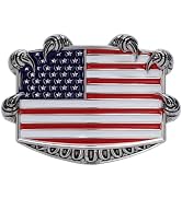 TYWestyles Belt Buckles for men women - Western Cowboy Belt Buckle American Flag and Eagle Belt B...