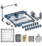 Longer B1 24000mW Laser Engraver with auto air Assist, Chuck jaw kit, 500mm Honeycomb Panel, Came...