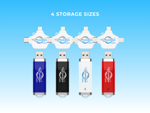 4 storage sizes available